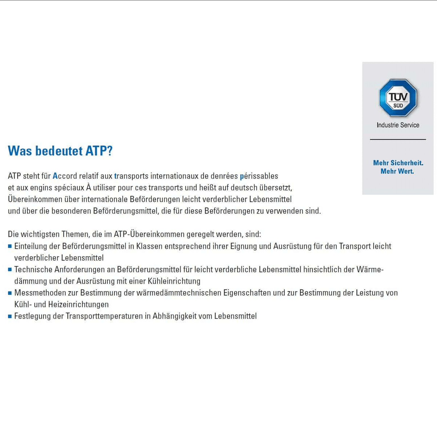ATP megújítás